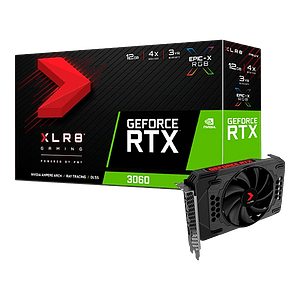 PNY GeForce RTX3060 XLR8 Gaming Revel EpicX RGB Single Fan 12GB GDDR6  Gráfica