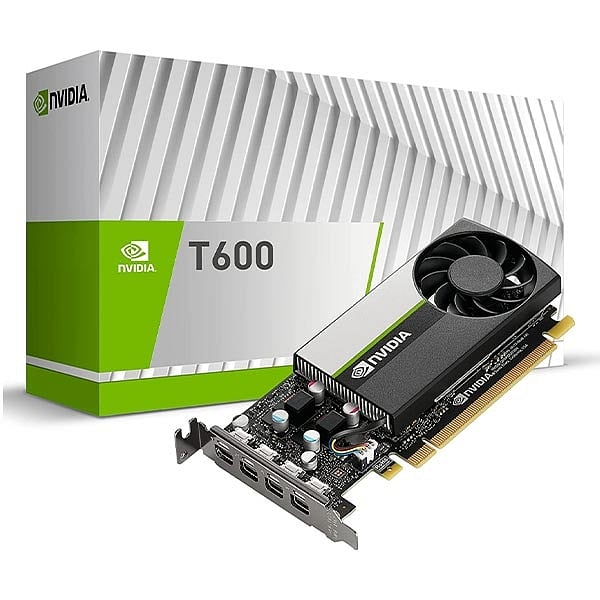 PNY Quadro T600 Low Profile 4GB GDDR6  Tarjeta Gráfica
