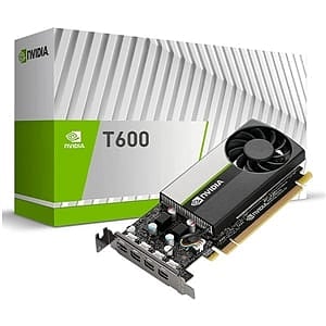 PNY Quadro T600 Low Profile 4GB GDDR6  Tarjeta Gráfica