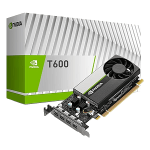 PNY Quadro T600 Low Profile 4GB GDDR6  Tarjeta Gráfica