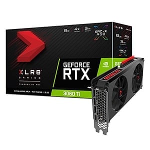 PNY GeForce RTX3060 Ti Revel Epic 8GB GDDR6 LHR  Tarjeta Gráfica