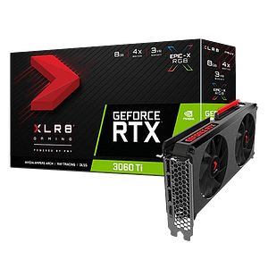 PNY GeForce RTX3060 Ti Revel Epic 8GB GDDR6 LHR  Tarjeta Gráfica