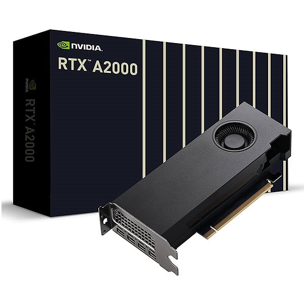 PNY Quadro RTX A2000 Low Profile 6GB GDDR6  Tarjeta Gráfica Nvidia