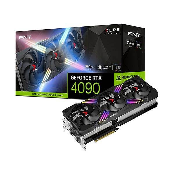 PNY GeForce RTX 4090 Gaming Verto EpicX 24GB GDDR6X DLSS3  Tarjeta Gráfica Nvidia