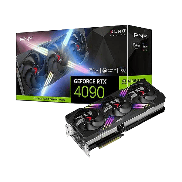 PNY GeForce RTX 4090 Gaming Verto EpicX 24GB GDDR6X DLSS3  Tarjeta Gráfica Nvidia