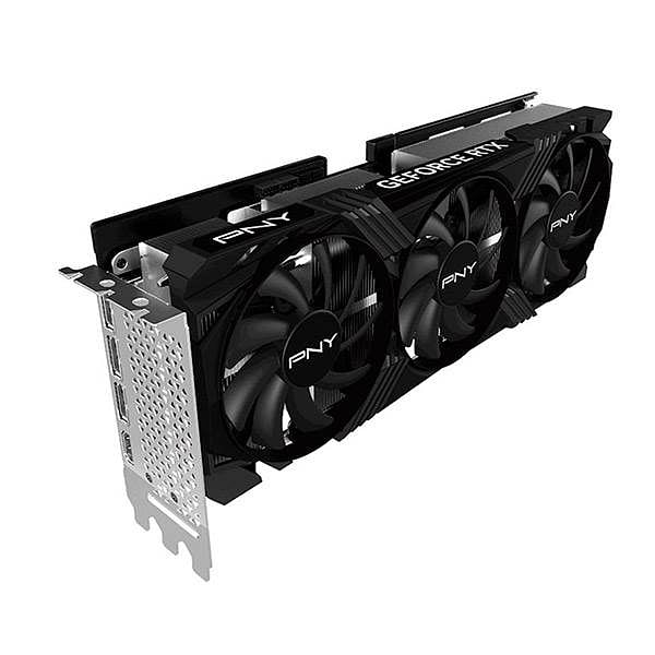 PNY GeForce RTX 4070 Ti XLR8 Verto LED Triple Fan 12GB GDDR6X DLSS3  Tarjeta Gráfica Nvidia
