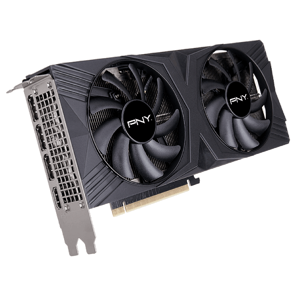 PNY GeForce RTX 4070 Verto Dual 12GB GDDR6X DLSS3  Tarjeta Gráfica Nvidia
