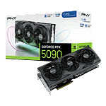 PNY GeForce RTX 5090 OC Triple Fan 32GB GDDR7 DLSS4  Tarjeta Gráfica Nvidia