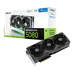 PNY GeForce RTX 5080 OC Triple Fan 16GB GDDR7 DLSS4  Tarjeta Gráfica Nvidia