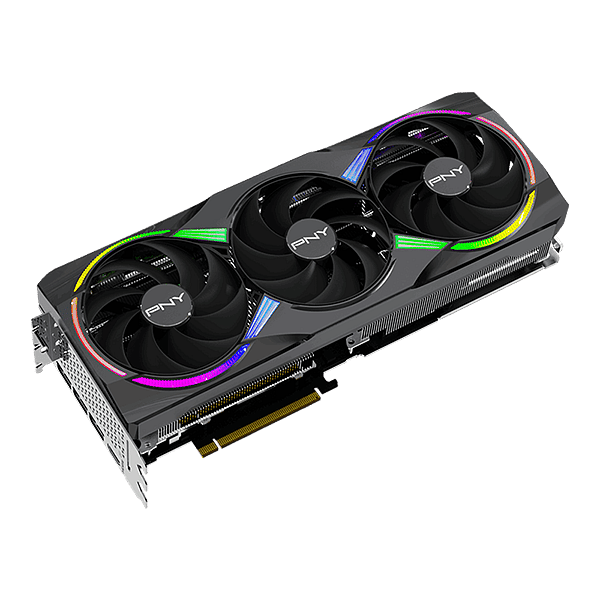 PNY GeForce RTX 5080 ARGB OC Triple Fan V2 16GB GDDR7 DLSS4  Tarjeta Gráfica Nvidia
