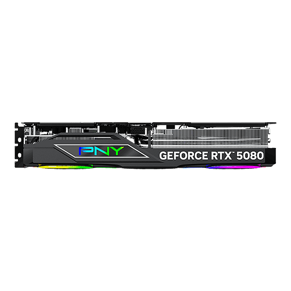 PNY GeForce RTX 5080 ARGB OC Triple Fan V2 16GB GDDR7 DLSS4  Tarjeta Gráfica Nvidia