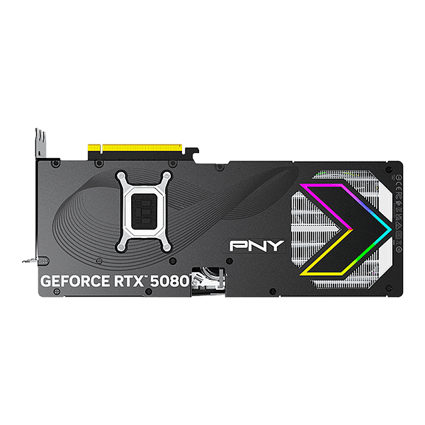PNY GeForce RTX 5080 ARGB OC Triple Fan V2 16GB GDDR7 DLSS4  Tarjeta Gráfica Nvidia