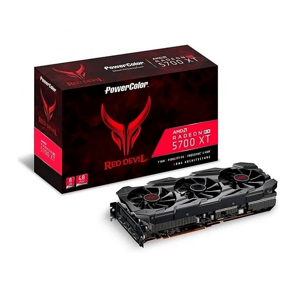 PowerColor Red Devil Radeon RX5700 XT 8GB GDDR6  Tarjeta Gráfica AMD