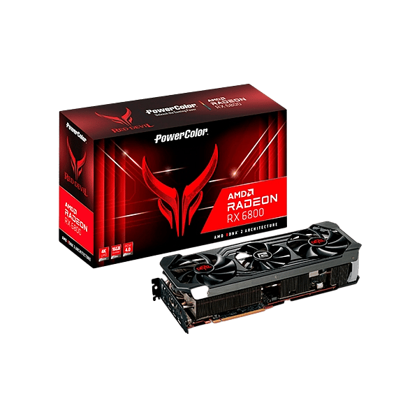 PowerColor Red Devil Radeon RX6800 16GB GDDR6  Tarjeta Gráfica AMD