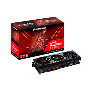 PowerColor Red Dragon Radeon RX6800 16GB GDDR6  Tarjeta Gráfica AMD