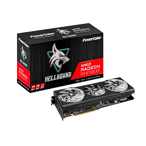 PowerColor Hell Hound Radeon RX6700 XT 12GB GDDR6  Tarjeta Gráfica AMD