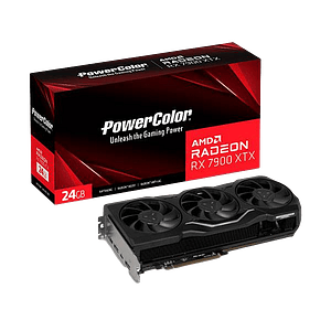 PowerColor Radeon RX 7900 XTX 24GB GDDR6  Tarjeta Gráfica AMD