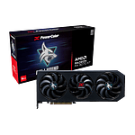 PowerColor Radeon RX 9070 XT Hellhound OC 16GB GDDR6 RDNA4  Tarjeta Gráfica AMD