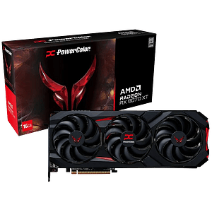 PowerColor Radeon RX 9070 XT Red Devil OC 16GB GDDR6 RDNA4  Tarjeta Gráfica AMD