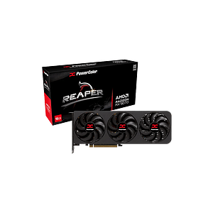 PowerColor AMD Radeon RX 9070 Reaper 16GB GDDR6 RDNA4  Tarjeta Gráfica AMD