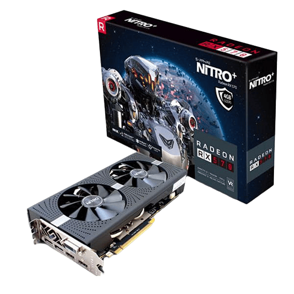 Sapphire Nitro Radeon RX 570 4GB  Tarjeta gráfica