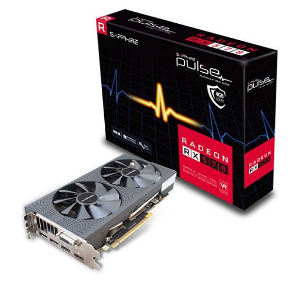 Sapphire Pulse Radeon RX 570 4GB  Gráfica