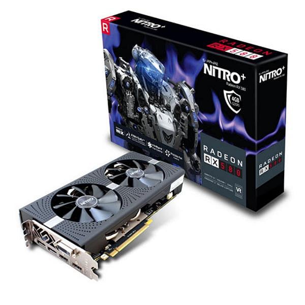 Sapphire Nitro Radeon RX580 4GB GD5  Gráfica