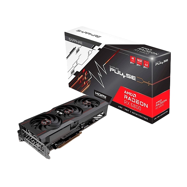 Sapphire Pulse Radeon RX6800 Gaming OC 16GB GDDR6  Tarjeta Gráfica AMD