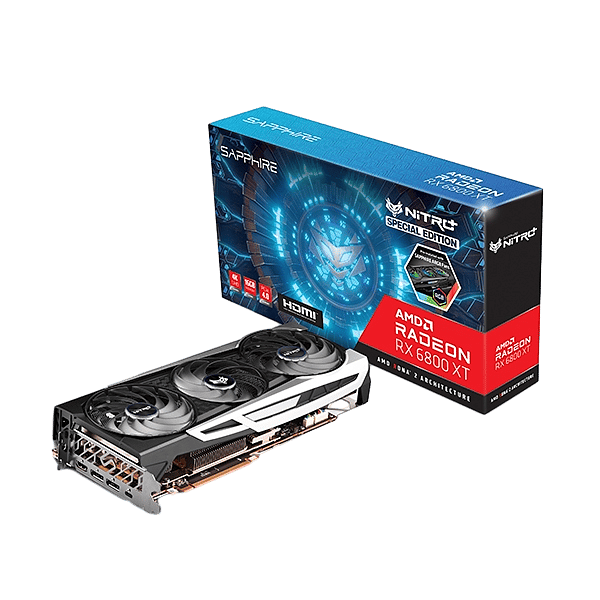 Sapphire Nitro Radeon RX6800 XT Gaming OC Special Edition 16GB GDDR6  Tarjeta Gráfica AMD