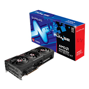 Sapphire Radeon RX 9070 XT Pulse Gaming 16GB GDDR6 RDNA4  Tarjeta Gráfica AMD