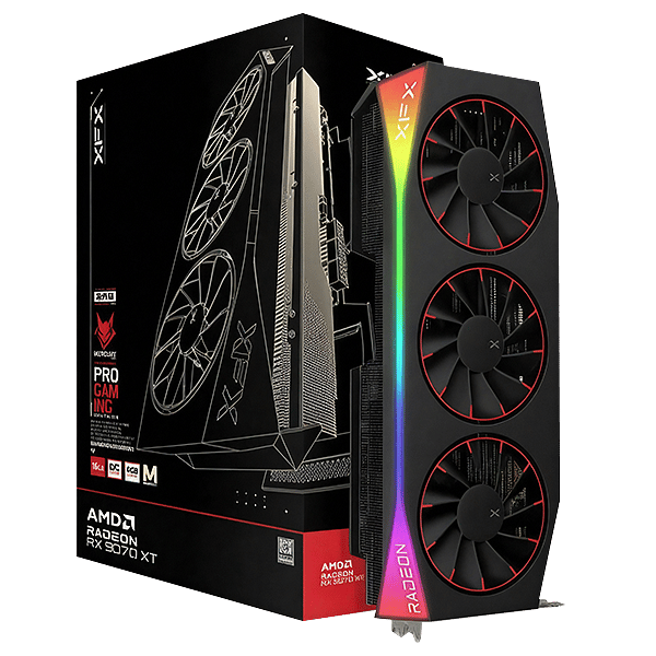 XFX Radeon RX 9070 XT Mercury Gaming OC 16GB GDDR6 RDNA4  Tarjeta Gráfica AMD