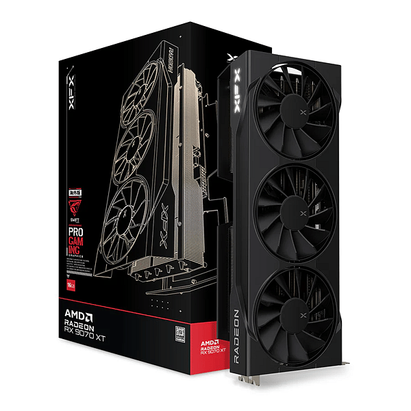 XFX Radeon RX 9070 XT Swift Gaming OC 16GB GDDR6 RDNA4  Tarjeta Gráfica AMD