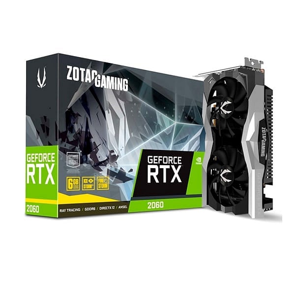 Zotac GeForce RTX2060 Twin Fan 6GB GDDR6  Gráfica