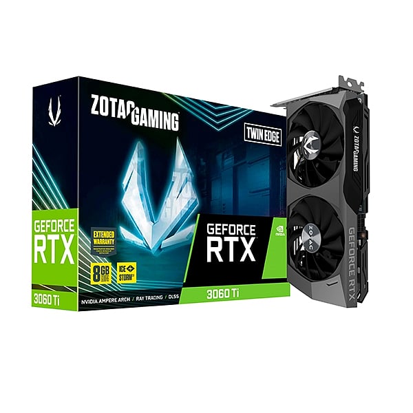 Zotac GeForce RTX3060 Ti Twin Edge 8GB GDDR6  Gráfica