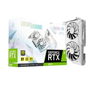 Zotac GeForce RTX3070 Twin Edge White OC 8GB GDDR6  Gráfica