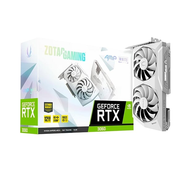 Zotac GeForce RTX3060 AMP White 12GB GDDR6  Gráfica