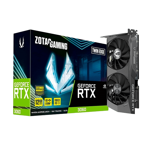 Zotac GeForce RTX3060 Twin Edge 12GB GDDR6  Gráfica