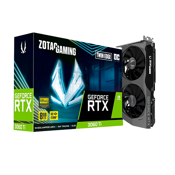 Zotac GeForce RTX3060 Ti Twin Edge OC 8GB GDDR6 LHR  Gráfica