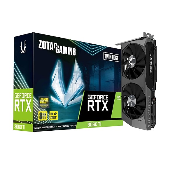 Zotac GeForce RTX3060 Ti Twin Edge 8GB GDDR6 LHR  Gráfica