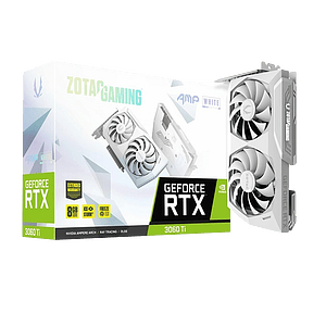 Zotac GeForce RTX3060 Ti AMP White 8GB GDDR6 LHR  Gráfica