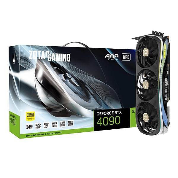 Zotac GeForce RTX 4090 AMP Extreme 24GB GDDR6X DLSS3  Tarjeta Gráfica Nvidia