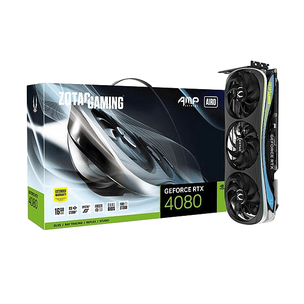 Zotac GeForce RTX 4080 AMP Extreme 16GB GDDR6X DLSS3  Tarjeta Gráfica Nvidia