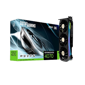 Zotac GeForce RTX 4070 AMP AIRO 12GB GDDR6X DLSS3  Tarjeta Gráfica Nvidia