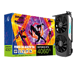 Zotac GeForce RTX 4060 Ti AMP Spiderman 16GB GDDR6 DLSS3  Tarjeta Gráfica Nvidia Zotac GeForce RTX 4060 Ti AMP Spiderman 16GB GDDR6 DLSS3  Tarjeta Gráfica Nvidia