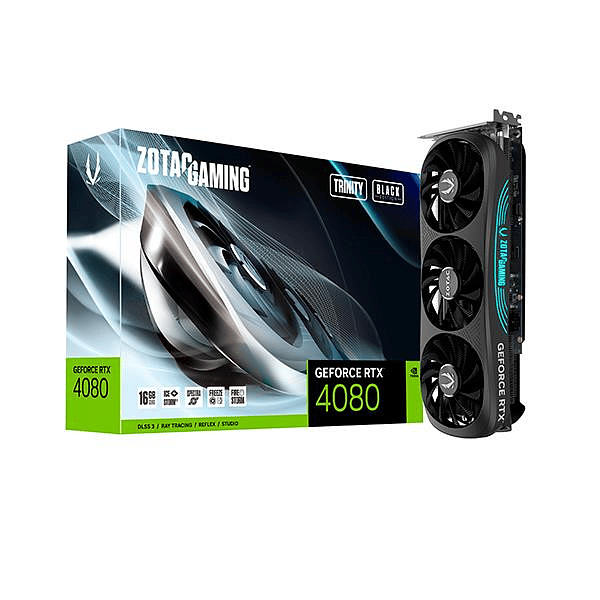 Zotac GeForce RTX 4080 Trinity 16GB GDDR6X DLSS3  Tarjeta Gráfica Nvidia