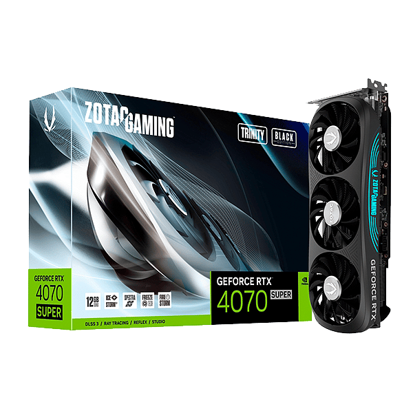 Zotac GeForce RTX 4070 Super Trinity 12GB GDDR6X DLSS3  Tarjeta Gráfica Nvidia