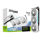 Zotac GeForce RTX 4070 Ti Trinity OC White 12GB GDDR6X DLSS3 Tarjeta Gráfica Nvidia Zotac GeForce RTX 4070 Ti Trinity OC White 12GB GDDR6X DLSS3 Tarjeta Gráfica Nvidia