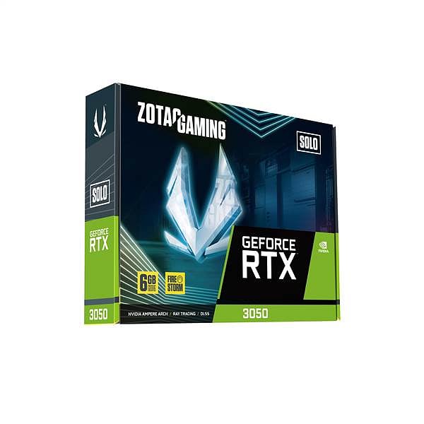 Zotac GeForce RTX 3050 Solo 6GB GDDR6 DLSS3  Tarjeta Gráfica Nvidia