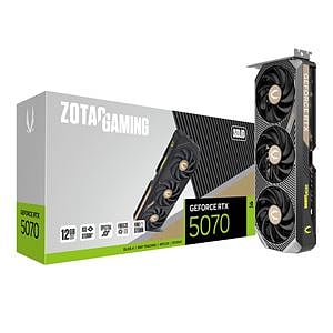 Zotac GeForce RTX 5070 Solid 12GB GDDR7 DLSS4  Tarjeta Gráfica Nvidia
