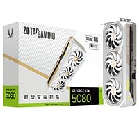 Zotac GeForce RTX 5080 Solid OC 16GB GDDR7 DLSS4 | Blanca | Tarjeta Gráfica Nvidia